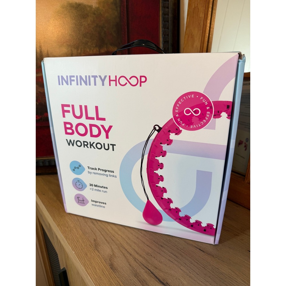Infinity Hoop Full Body Workout Weighted Smart Fitness Hoop 2XL/3XL Belt Set
